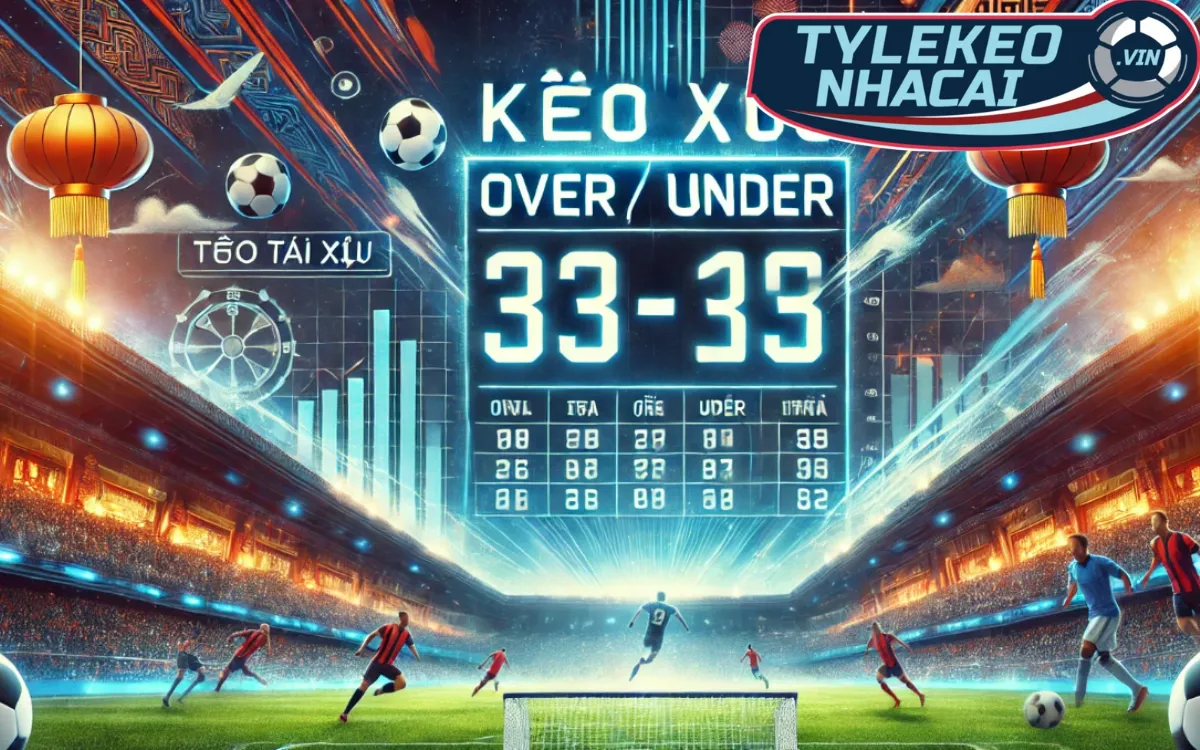 Tylekeonhacai Chia Sẻ Thông Tin Về Kèo tài xỉu (Over/Under) 1 Đôi nét về Kèo tài xỉu bóng đá