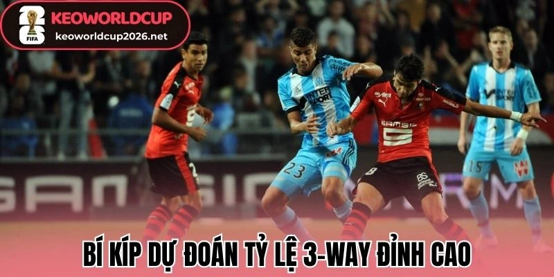 Bí kíp dự đoán tỷ lệ 3-Way đỉnh cao