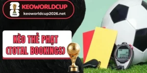 Kèo thẻ phạt (Total Bookings) thứ tự đội nhận thẻ