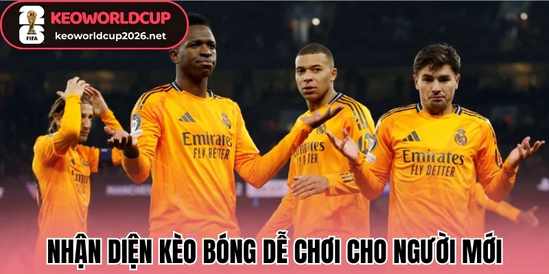 Nhận diện kèo bóng dễ chơi cho người mới