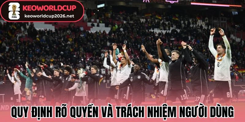 Điều Khoản Sử Dụng - Những Quy Định Và Cam Kết Cần Biết 2 Quy định rõ quyền và trách nhiệm người dùng