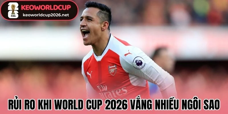 Rủi ro khi World Cup 2026 vắng nhiều ngôi sao