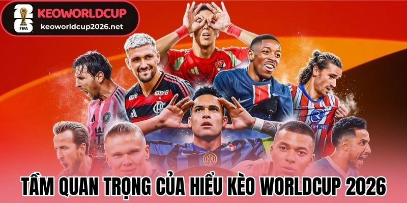 Tầm quan trọng của việc kèo kèo Worldcup 2026