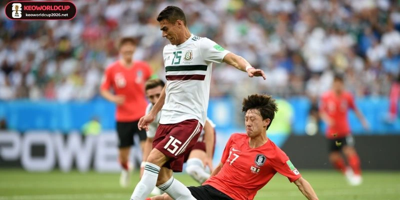 Đội hình dự kiến của hai đội Mexico vs Hàn Quốc