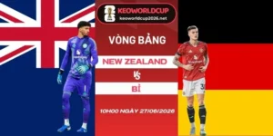 soi kèo New Zealand vs Bỉ - Bảng G World Cup 10h00 27/06/2026