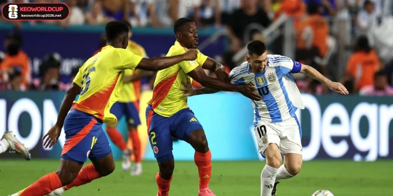 Đội hình của màn so tài Colombia vs CH Congo