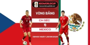 Soi kèo nhà cái CH Séc vs Mexico - Bảng A World Cup 08h00 25/06/2026