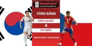 Soi kèo nhà cái Hàn Quốc vs Séc - Bảng A World Cup 09h00 12/06/2026