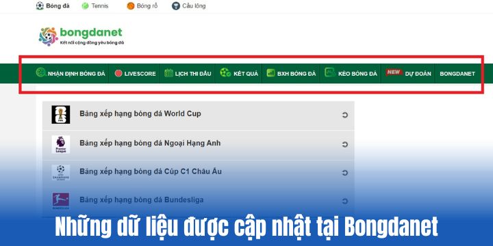 Bongdanet - Cập nhật tỷ lệ kèo & nhận định chuyên môn trước trận 4 Ngoài tỷ lệ kèo, Bongdanet còn chia sẻ những gì?