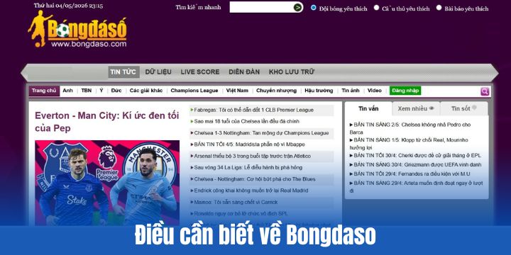 Nhìn nhận đúng về Bongdaso